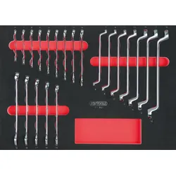 KS Tools SCS Schlüssel-Satz, 21-tlg in 1-1 Systemeinlage - 711.3021