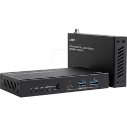 LINDY 43421 - 2 Host USB Extender HDBaseT, 100 m 5 Gbps