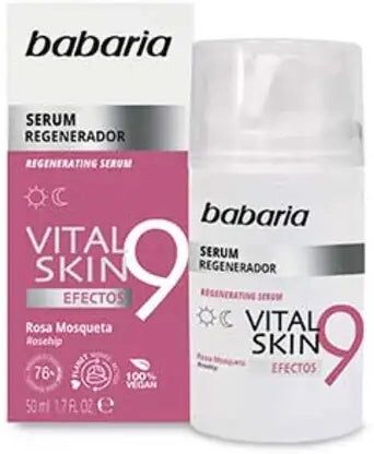 BABARIA Vital Skin Rosa Mosqueta 9 Effects Sérum Acción Total