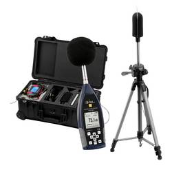 PCE Instruments PCE-428-EKIT Schallpegelmesser 25 - 136 db(A) 20 HZ - 12,5 kHz 1/1 Oktavband inklusive