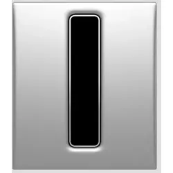 SANIT Urinal Abdeckplatte Ineo Bright Infrarot chrom