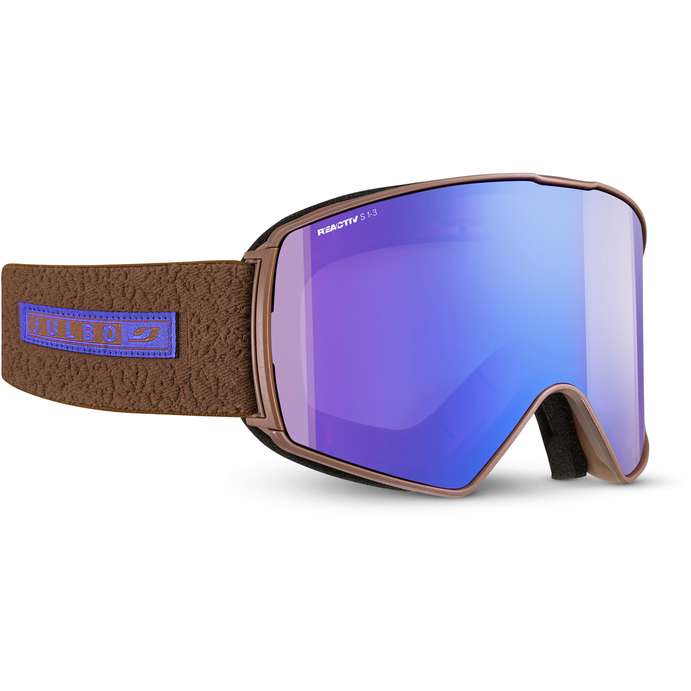 Julbo Launcher Reactiv HD 1-3 Skibrille Skibrillen lila Größe XXL Freeride | Skifahren | Skitour