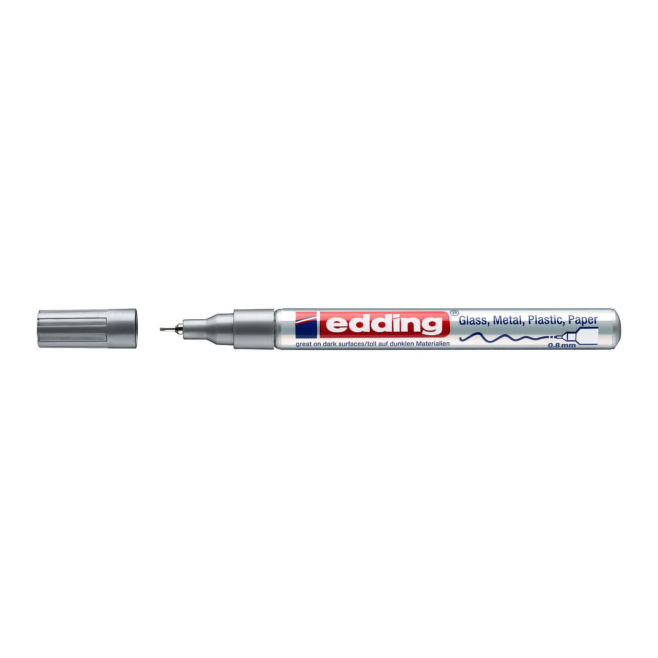 edding 780 Lackmarker silber 0,8 mm, 1 St.