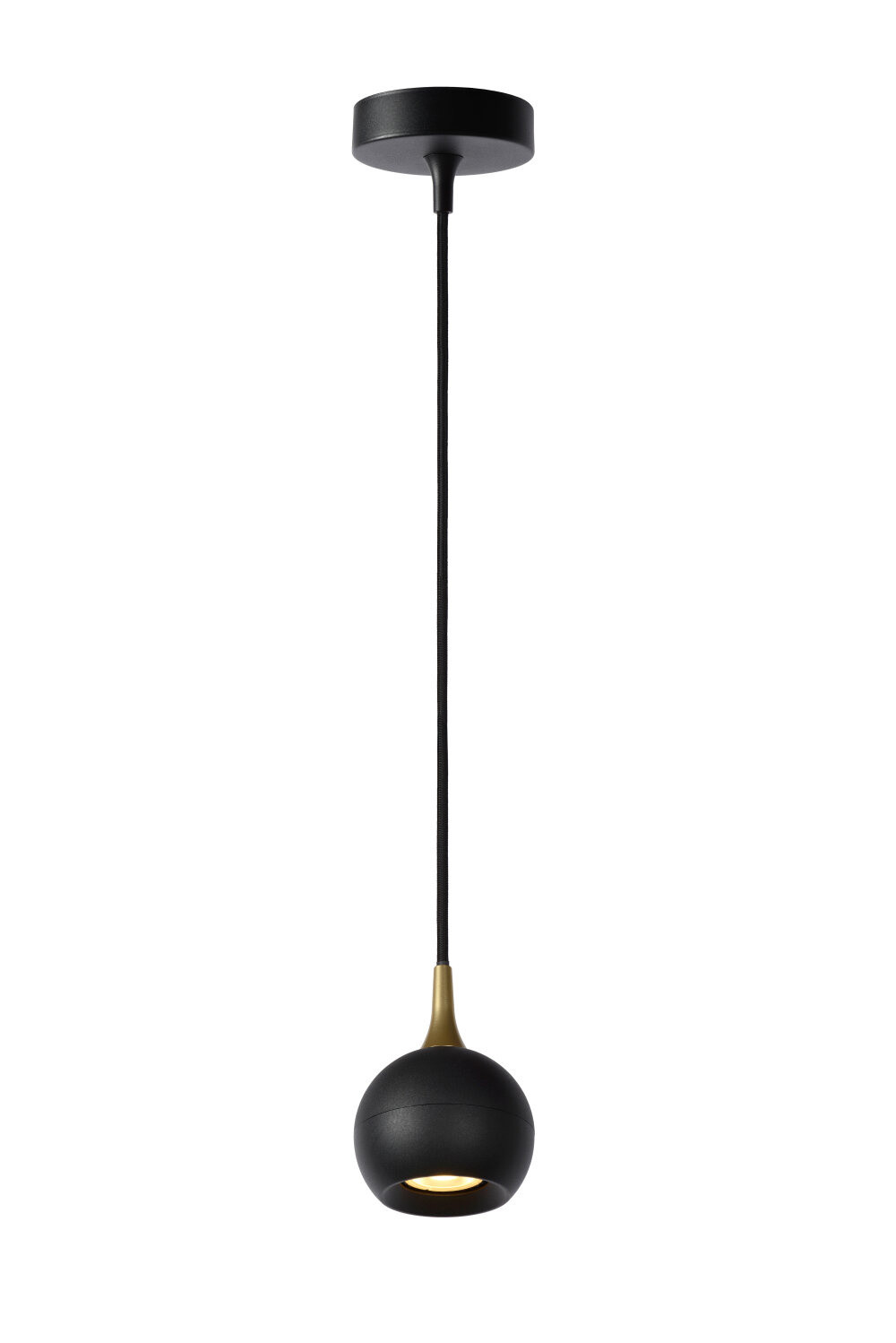 Lucide FAVORI Hanglamp Zwart Ø 9 cm 1xGU10