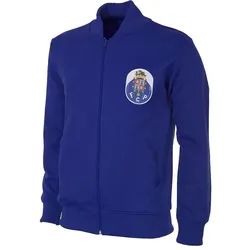 Copa Football, Herren, Laufjacke, FC Porto 1985 - 86 Retro Jacke (XXL), Blau, XXL