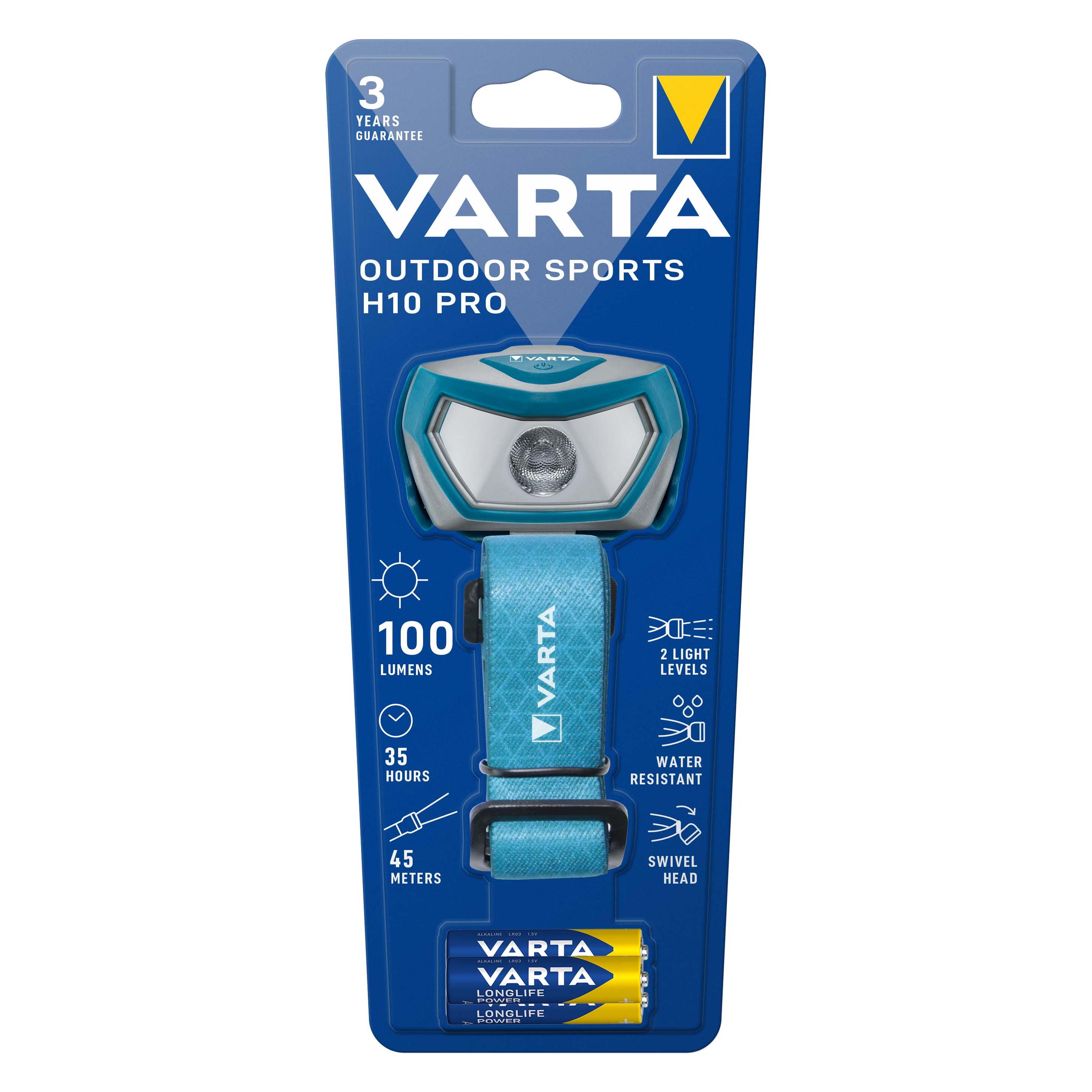 Varta Taschenlampe Outdoor Sports H10 Pro 3AAA (100 lm) (16650101421)