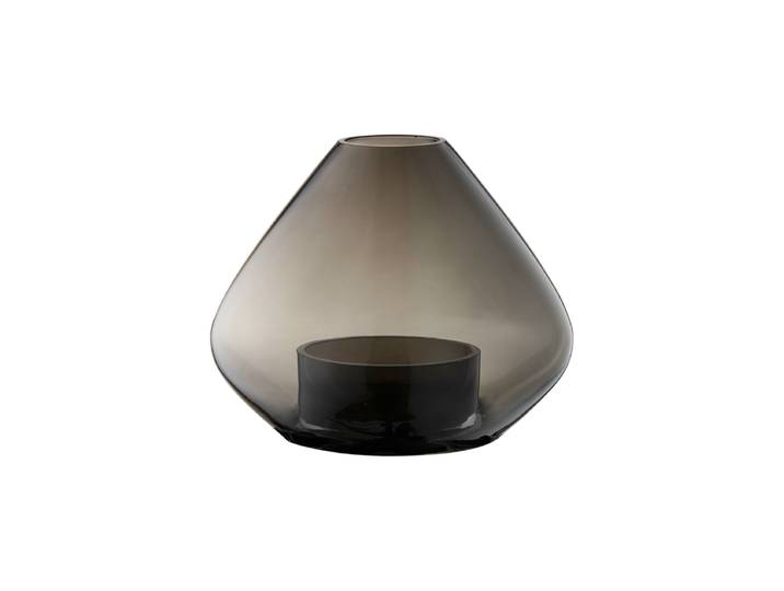 Design Vase & Windlicht „Uno“ - Schwarz Ø 25.9 x 21 cm AYTM