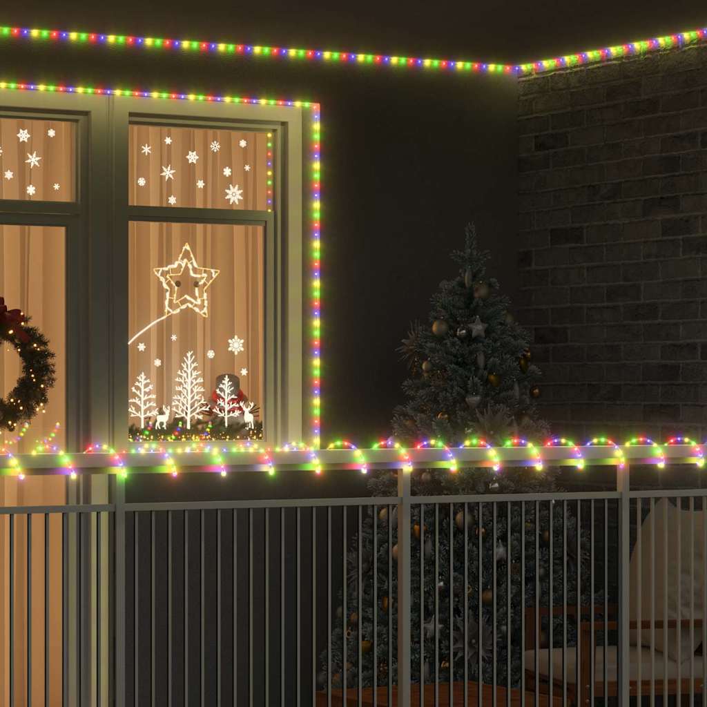 vidaXL Luz de cuerda 1200 LED Multicolor 50 m Multicolor
