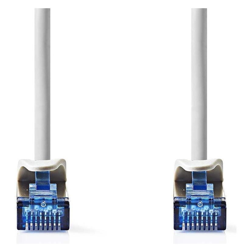 Nedis CAT6a-Netzwerkkabel | S/FTP | RJ45 Stecker | RJ45 Stecker | 2.00 m | Snagless | Rund | LSZH | (S/FTP, CAT6a, 2 m) (CCGL85330GY20)