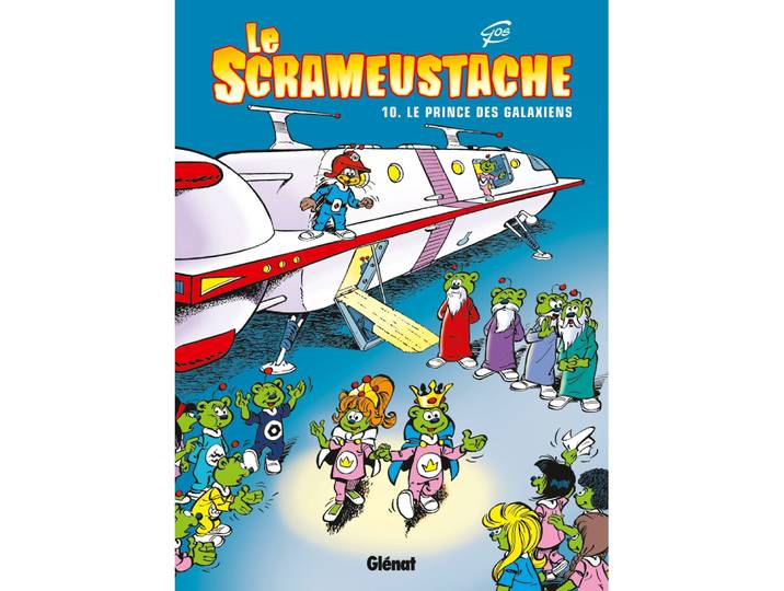Le Scrameustache - Tome 10 - Le prince des galaxiens (BD)