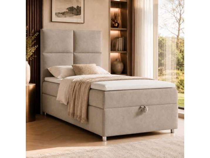 Best For Home Trinity K-2 Boxspringbett 80x200 mit Matratze & Topper