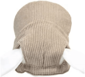 Inspire Essentials Adjustable Dog Baseball Cap With Breathable Sun Protection khaki s