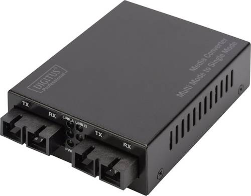 Digitus DN-82124 IEEE 802.3z 1000BASE-SX, SC Duplex Medienkonverter 1000 MBit/s