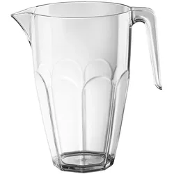 Mehrweg Plastikkaraffe Wiederverwendbar Karaffe San 2,25l Wasser Wein unzerbrechlich Pitcher