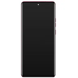 Motorola Display Unit für Edge 40, Viva Magenta (Display, Motorola Edge 40), Mobilgerät Ersatzteile, Rot