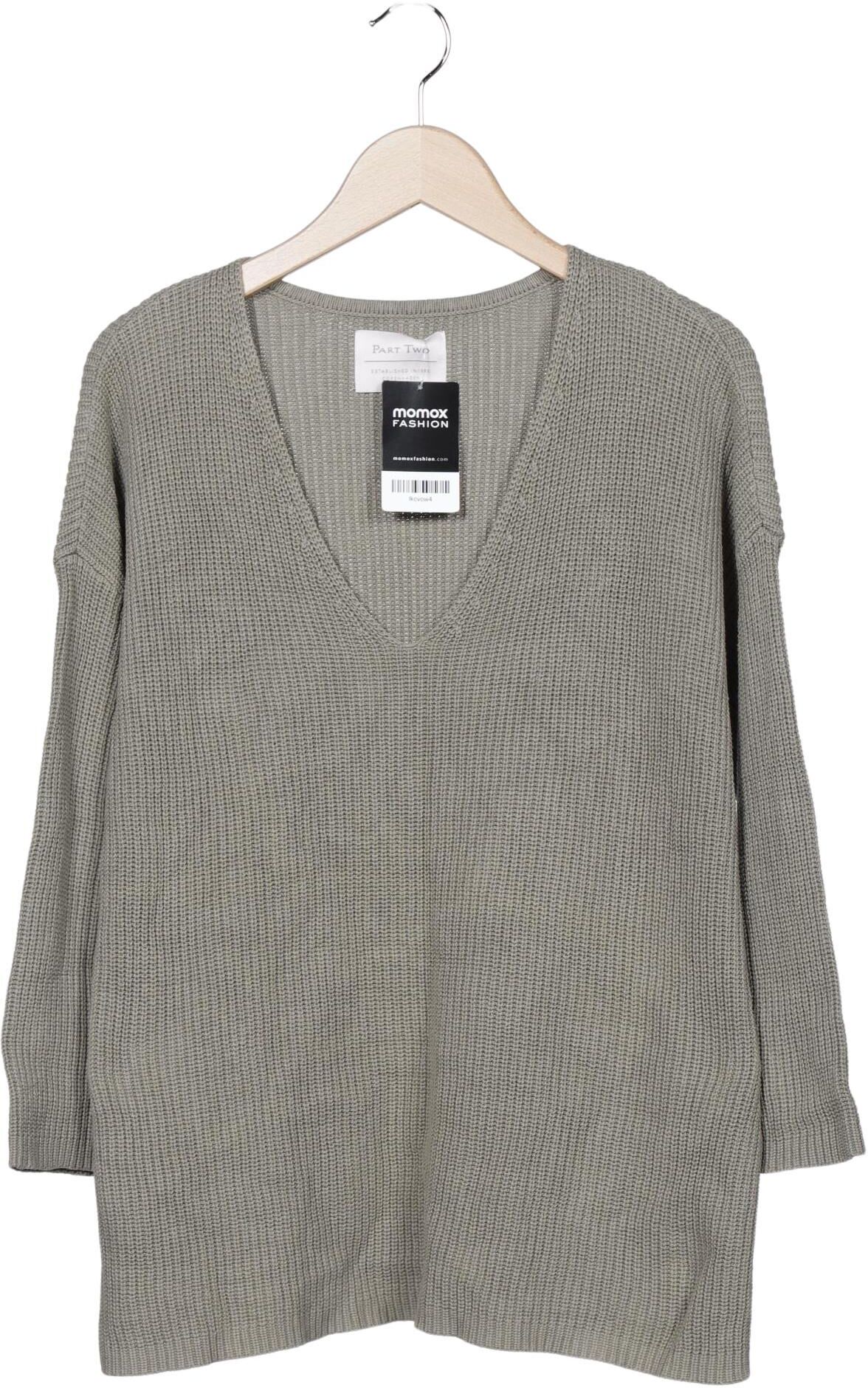 Part Two Damen Pullover, Grau, Gr. XL, Baumwolle - Second Hand