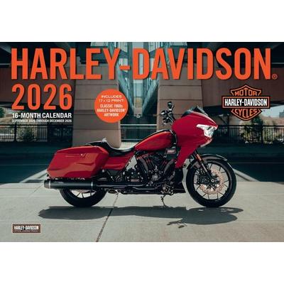 Harley-Davidson 2026 17x12, Kalender von Editors of Motorbooks, Motorbooks International, 978-0-7603-9712-1