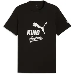 PUMA ÖFB Österreich King Logo T-Shirt Herren 14 - PUMA black/PUMA white 3XL