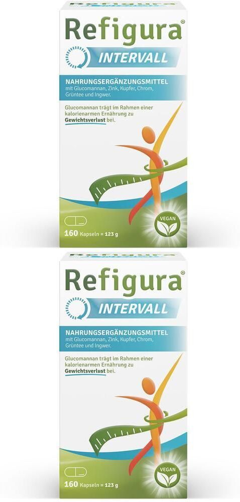 Refigura Intervall Kapseln x2 2x160 St