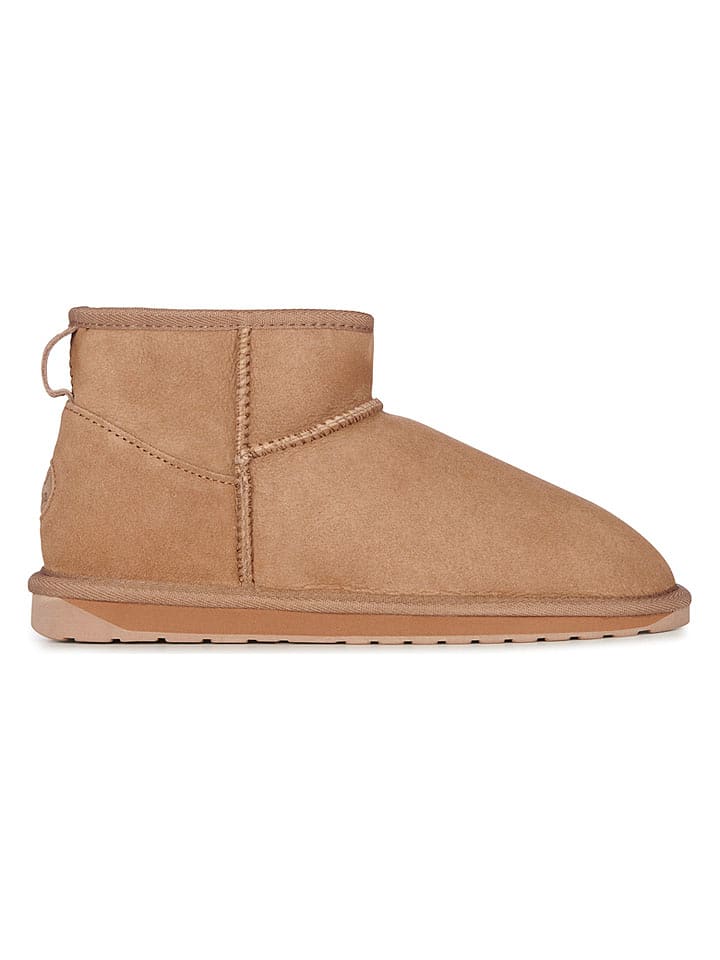EMU Australia Leder-Winterboots in Camel - 38