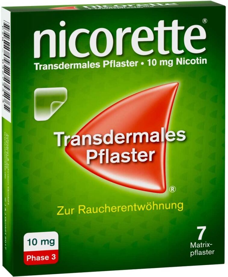 nicorette® TX Pflaster mit 10 mg Nikotin 7stk