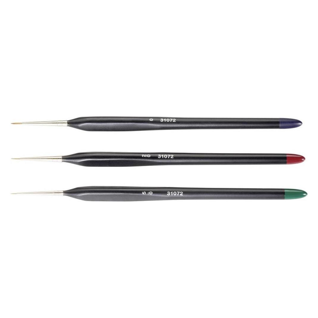 Zahn Pinsel Modellbau-Pinsel Rotmarder 3te (2 mm) (E10710-15)