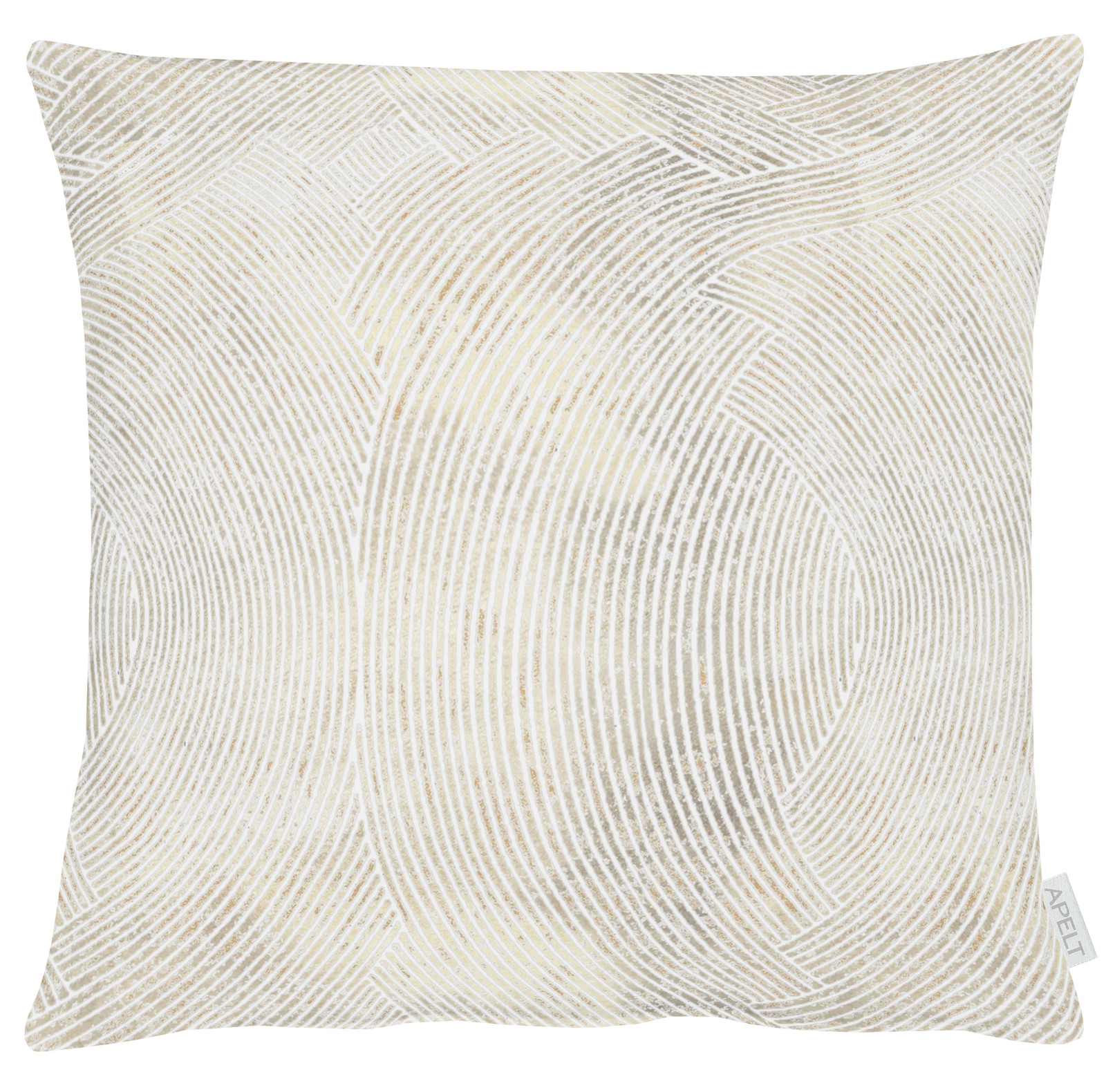 home24 Kussensloop Loft Style beige mixweefsel 49 x 49 cm