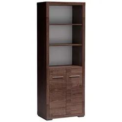 BÜCHERREGALE SALERNO 70 / 192 / 40,5 cm Braun