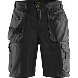 Handwerker-Shorts "1534" Canvas - C46 - schwarz