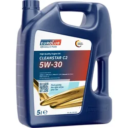 5W-30 Eurolub Cleanstar C2 Motoröl 5 Liter