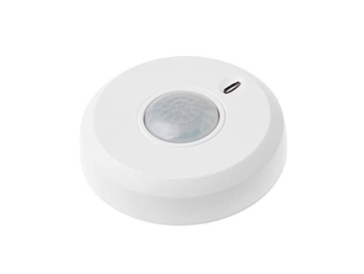 LUPUSEC 12111 360 Grad Bewegungsmelder für das XT Smarthome Alarmanlage, Sabotageüberwachung, batteriebetrieben, Weiß, 106 x 30,5