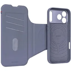 Decoded MagSafe Etui iPhone 17 Pro, Textur-Silikon, clean (Apple iPhone 17 Pro), Smartphone Hülle, Blau