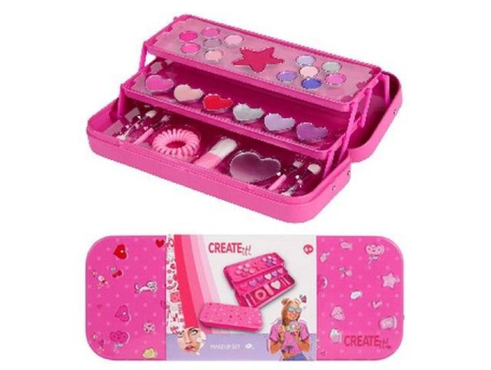 Create It! 884504V1 - Make-up Set - 3-laags - Metalen blik