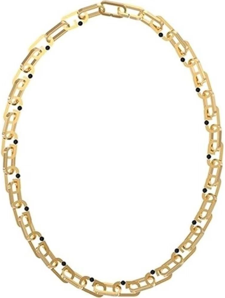 Collar De Eslabones Guess Jumn02124jwygt-U En Tono Dorado 40cm Unisex