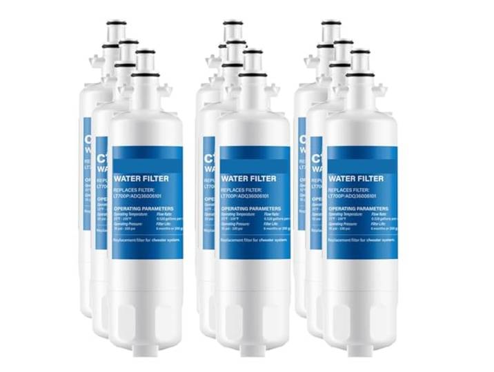 ADQ36006101 Kühlschrank-Wasserfilter-Ersatzteile, kompatibel for LG, LT700P, ADQ36006102, kompatibel for Kenmore, Elite 9690, RWF1200A(9 PCS)