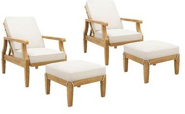 Madison 4pc Reclining Chair & Ottoman Set - Ballard Designs