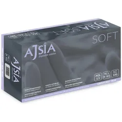 Ajsia, Schutzhandschuhe, Nitrile Gloves Blue Prof. Size L (PZ.100) (L)