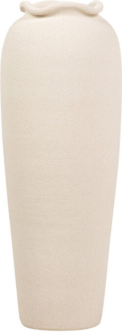 Bloomsbury Market CERAMIC VASE 28X28 CM Beige Overall Height- 80cm