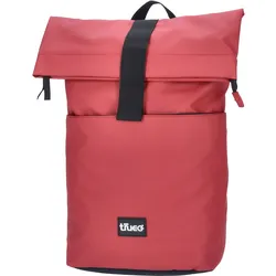 DYX Stylischer Tagesrucksack für Alltag Alma rot
