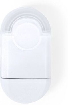Set gomme et taille-crayon publicitaire Cafey blanc