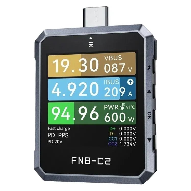 Fnirsi USB-FNB-C2-Tester (Kabeltester) (FNB-C2)