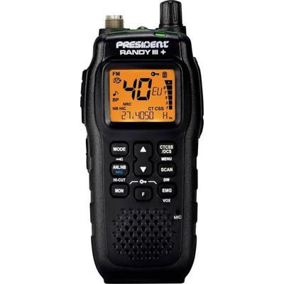 President Randy III+ CB-Handfunkgerät AM/FM 40210 CB-Handfunkgerät
