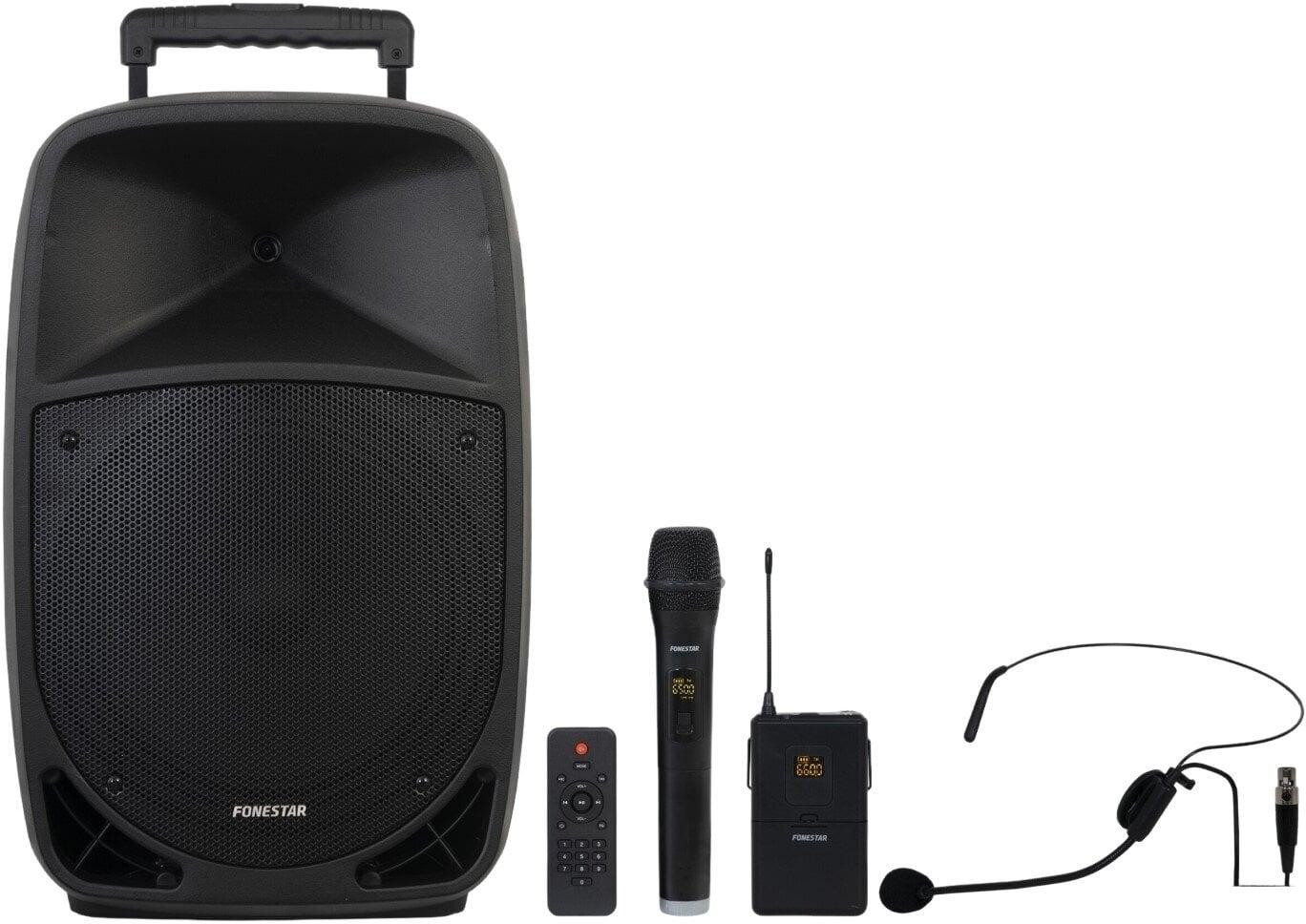 Fonestar MALIBU-312 Bekabelde en draadloze luidspreker 250 W Zwart