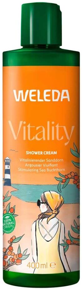 Weleda Vitality Shower Cream Sanddorn 400ml