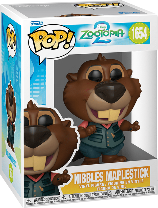 Funko Pop! Vinyl - Zootopia 2 - Nibbles Maplestick Collectible Figure