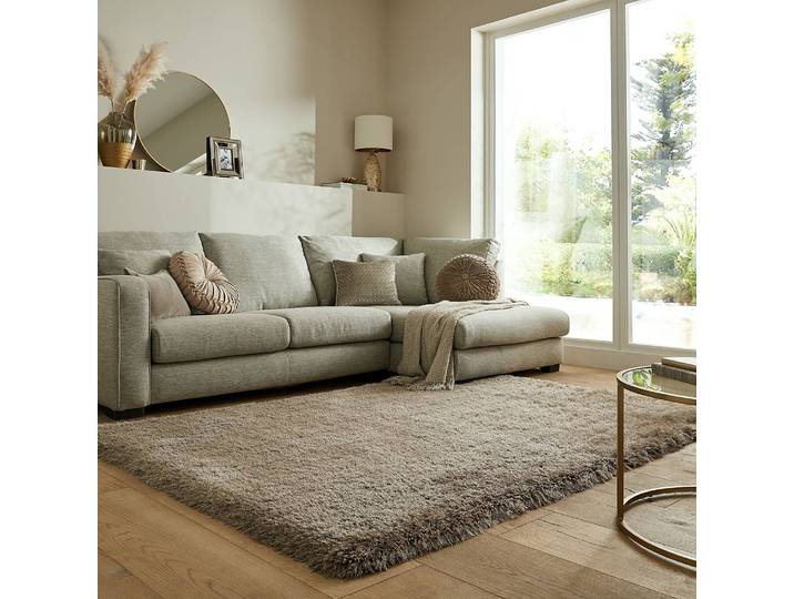 Hochflorteppich Pearl 120 x 170cm Braun/Braun