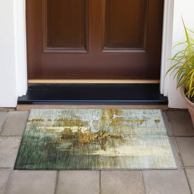 Addison Rugs Machine Washable Indoor/Outdoor Modern Painters Touch Chantille Rug