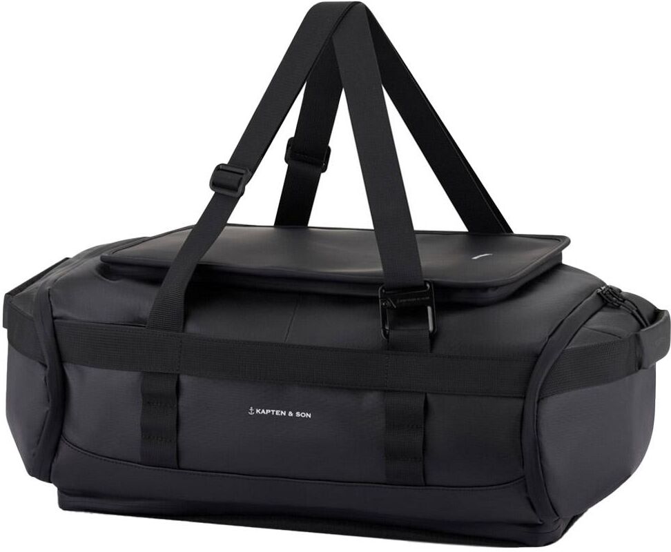 Kapten & Son  - Lisbon Duffle Backpack Small 33L All Black - Duffel