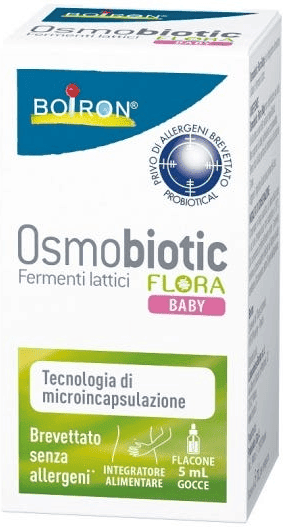 Boiron Osmobiotic Flora Baby Integratore Fermenti Lattici Gocce 5 ml