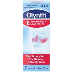 Olynth 0,1% Nasentropfen für Erwachsene & Kinder ab 6 Jahren 10 ml